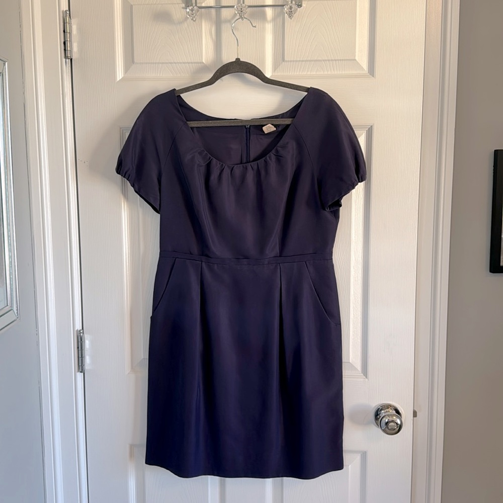 J Crew Purple Dress — Great for office or formal event — 12